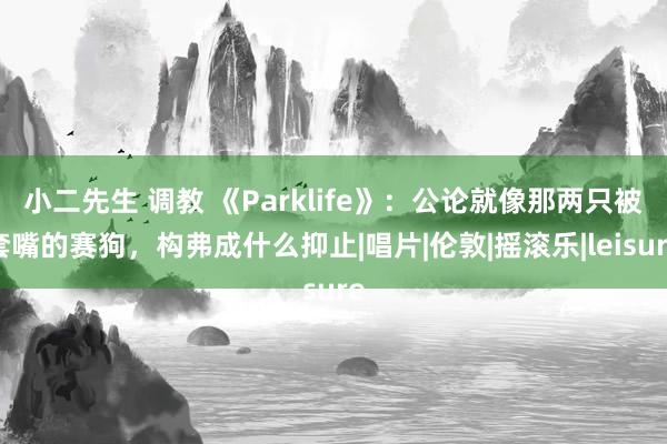小二先生 调教 《Parklife》：公论就像那两只被套嘴的赛狗，构弗成什么抑止|唱片|伦敦|摇滚乐|leisure